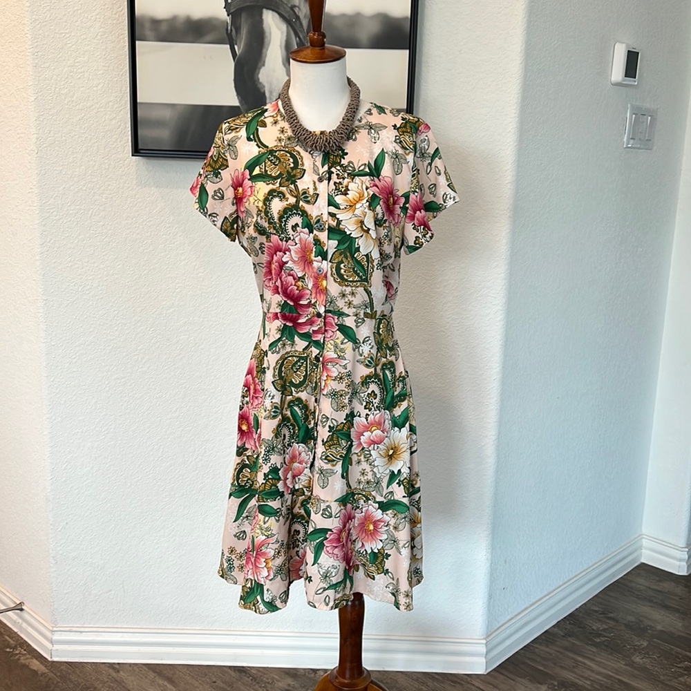 LOFT Floral Dress